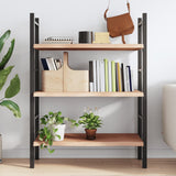 Wall Shelf 80x60x cm Untreated Solid Wood Oak 363552