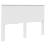Headboard with Headboard White 150 cm Engineered wood 887747