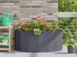 Planter Anthracite 90 x 45 x 50 cm Steel 883712