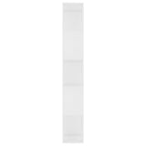 Book Cabinet/Room Divider White 45x24x159 cm Engineered Wood 800108