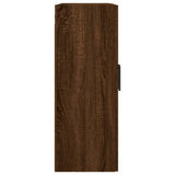 Wall Mounted Cabinet Brown Oak 69.5x34x90 cm 828451