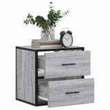 Wall-mounted Bedside Cabinets 2 pcs Grey Sonoma 40x31x39.5 cm 848731
