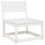 Garden Sofa Set White Solid Pine Wood Large Modular 3217031