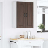 Wall Cabinet PORTO Brown Oak 60 x 31 x 80 cm Engineered Wood 885402