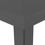 Gazebo with Double Roof 3x6 m Anthracite 47953