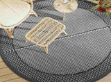 Outdoor Carpet ARAKIL Grey 200 cm PP 368460
