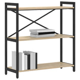 Bookshelf Sonoma Oak 80 x 30 x 85 cm Engineered Wood 868426