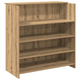 Reception Desk Artisan Oak 100x50x103.5 cm Engineered Wood 3324168