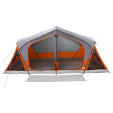 Cabin Tent with Roof Grey and Orange 480 x 273 x 205 cm 42028687