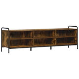 TV Cabinet 167.5 x 36.5 x 50 cm Smoked Oak Engineered Wood 8013772