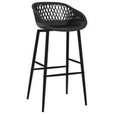 7 Piece Bar Set Black 3057389