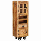Highboard with Drawer Brown 40 x 30 x 120.5 cm Solid mango wood 4104600