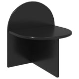 Bedside Table 2 pcs Black Oak 40 x 35.5 x 45.5 cm 8001134