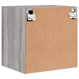 TV Wall Cabinets 2 pcs Grey Sonoma 40.5x30x40 cm Engineered Wood 836907