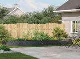 Planter Black 360x80x40 cm Steel 860766