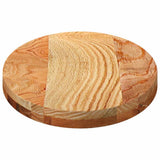 Table Top Light Brown 80x40x4 cm Solid Wood Oak Oval 4009049