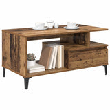 Coffee Table Old Wood 90 x 49 x 45 cm Engineered Wood 881051