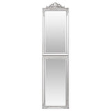 Free-Standing Mirror Silver 45x180 cm 351526