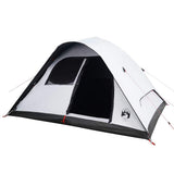 Family Tent Dome 6-Person White Blackout Fabric Waterproof 94558