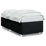 Bed Frame without Mattress Black 90x190 cm Single Fabric 3284438