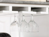 Compact Kitchen Trolley Utility Cart on Wheels with Wine Rack, Drawer, Open Shelf and Storage T3398P329550
