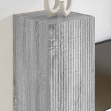 TV Wall Cabinet Grey Sonoma 30 x 31 x 60 cm Engineered Wood 892281