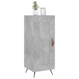 Sideboard Concrete Grey 34.5x34x90 cm Engineered Wood 830416