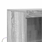 Sideboard Grey Sonoma 81x37x100 cm Engineered Wood 3318622