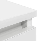 TV Cabinet White 100x35x54 cm Engineered Wood 861796