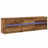 TV Units 2 pcs Old Wood 180 x 34 x 50 cm Engineered Wood 3385628