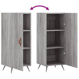 Sideboard Grey Sonoma 34.5x34x90 cm Engineered Wood 828514