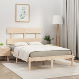 Bed Frame without Mattress 160x200 cm Solid Wood 3104683