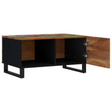 Coffee Table 80x50x40 cm Solid Wood Reclaimed&Engineered Wood 350634