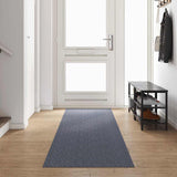 Carpet Runner Light Grey 80 x 400 cm Fabric 42011431