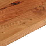 Table Top 120x30x2.5 cm Rectangular Solid Wood Acacia 370898