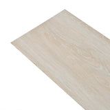 Non Self-adhesive PVC Flooring Planks 5.26 m 2 mm Oak Classic White 245164
