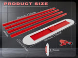 488 Concrete Bull Float, Stainless Steel Concrete Finishing Tool, Adjustable Bracket & 4 Float 01103456