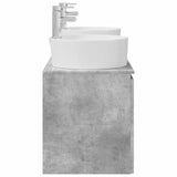Bathroom Cabinet Set 3 pcs Concrete Grey 49.5 x 44.5 x 65 cm 3405680