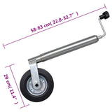 Jockey Wheel 48 mm with 1 Split Clamp and Wheel Chocks 3214419