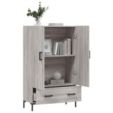 Highboard Grey Sonoma 69.5x31x115 cm Engineered Wood 828242