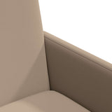 Dining Chairs with Wheels 2 pcs Cappuccino 57 x 66 x 94 cm 42017822