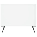 Coffee Table High Gloss White 102x50x40 cm Engineered Wood 829270