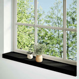 Window Sills 2 pcs Dark Brown 90x15x2 cm Solid Wood Oak 4009167