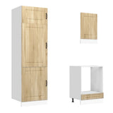 7 Piece Kitchen Cabinet Set Kalmar Sonoma Oak Engineered Wood 3314764