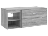 Bathroom Furniture Set 2 pcs Grey Sonoma Engineered Wood 3403941