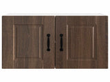 Wall Cabinet PORTO Brown Oak 60 x 31 x 40 cm Engineered Wood 885279