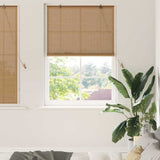 Roller Blind Brown 120 x 160 cm Bamboo 42006856