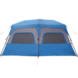 Family Tent 10-Person Blue Quick Release Waterproof 94289