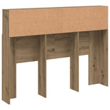 Headboard Cabinet Artisan Oak 140x19x103.5 cm 856869