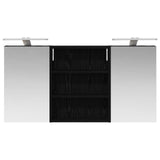 Bathroom Cabinet Set 3 pcs 100 x 10.5 x 50 cm Engineered wood 3403689